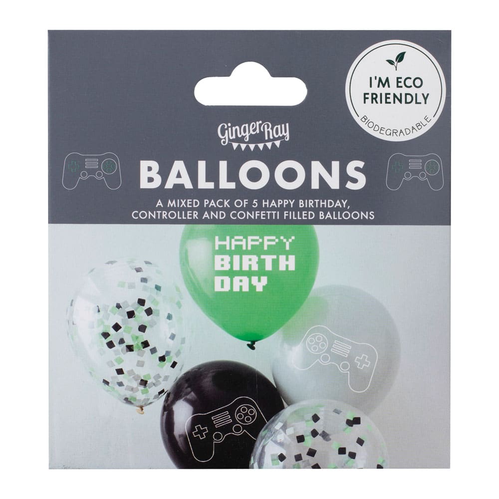 Gamer ballongpakke