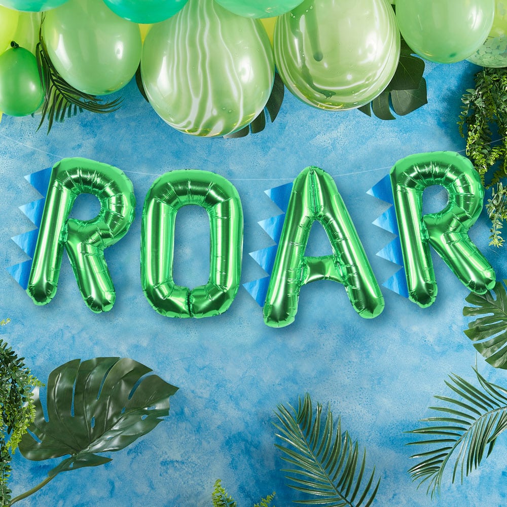 ROAR dinosaurfest ballong-banner