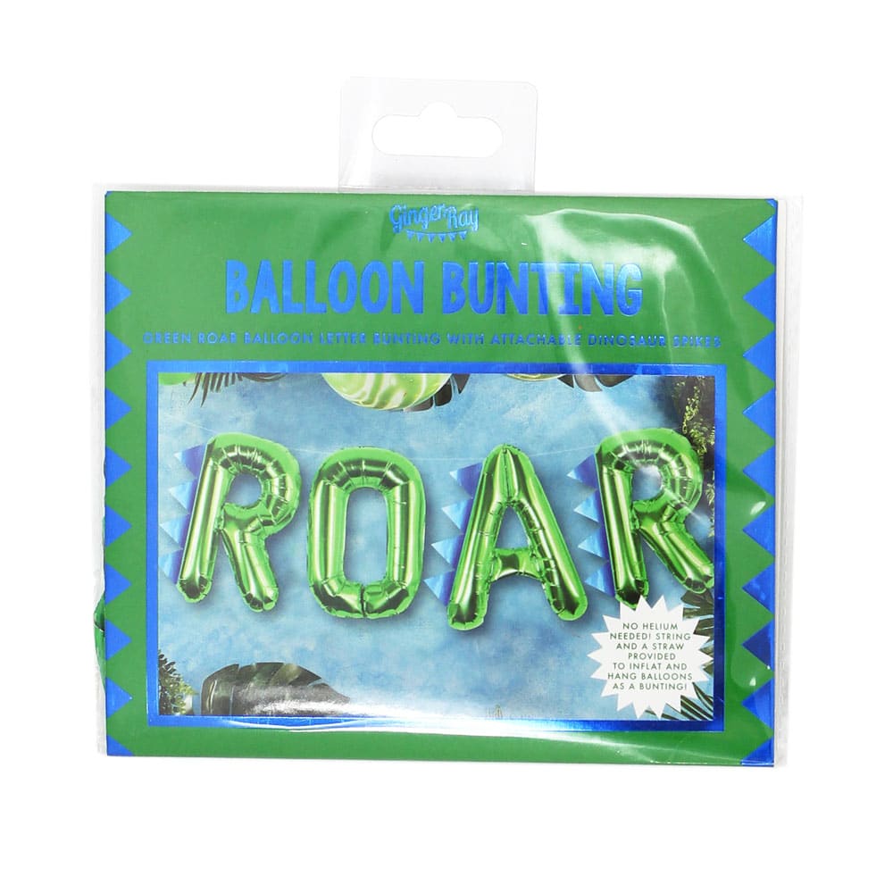 ROAR dinosaurfest ballong-banner