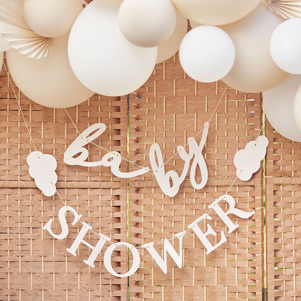 Baby shower banner