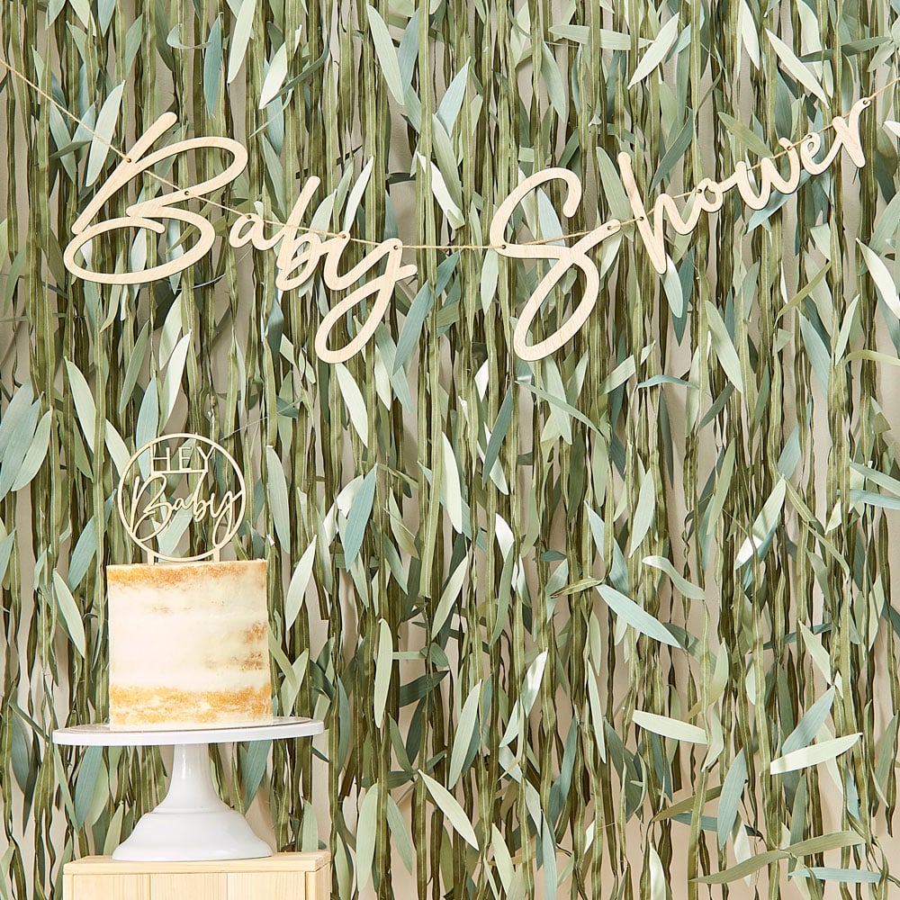 Babyshower-banner i tre