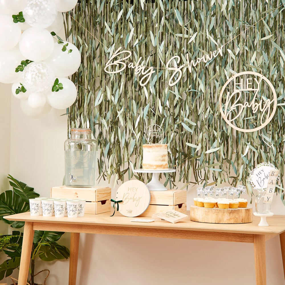 Babyshower-banner i tre