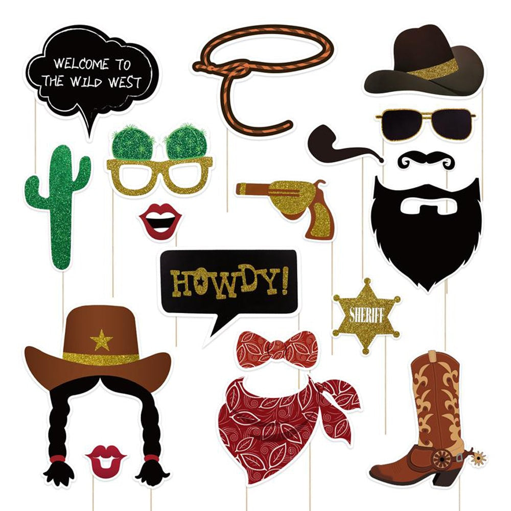 Cowboy/western rekvisitter