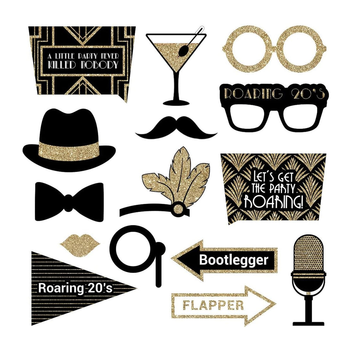 20-talls Great Gatsby rekvisitter