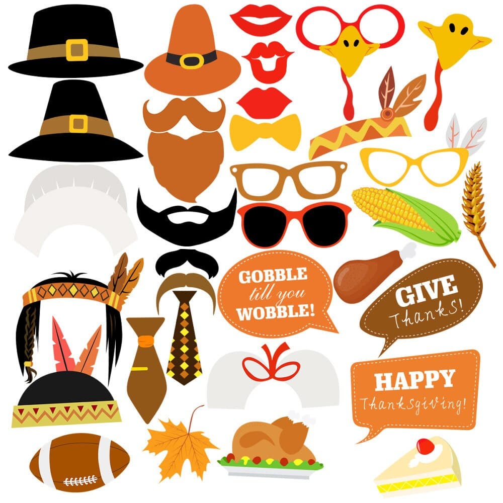 Thanksgiving-rekvisitter