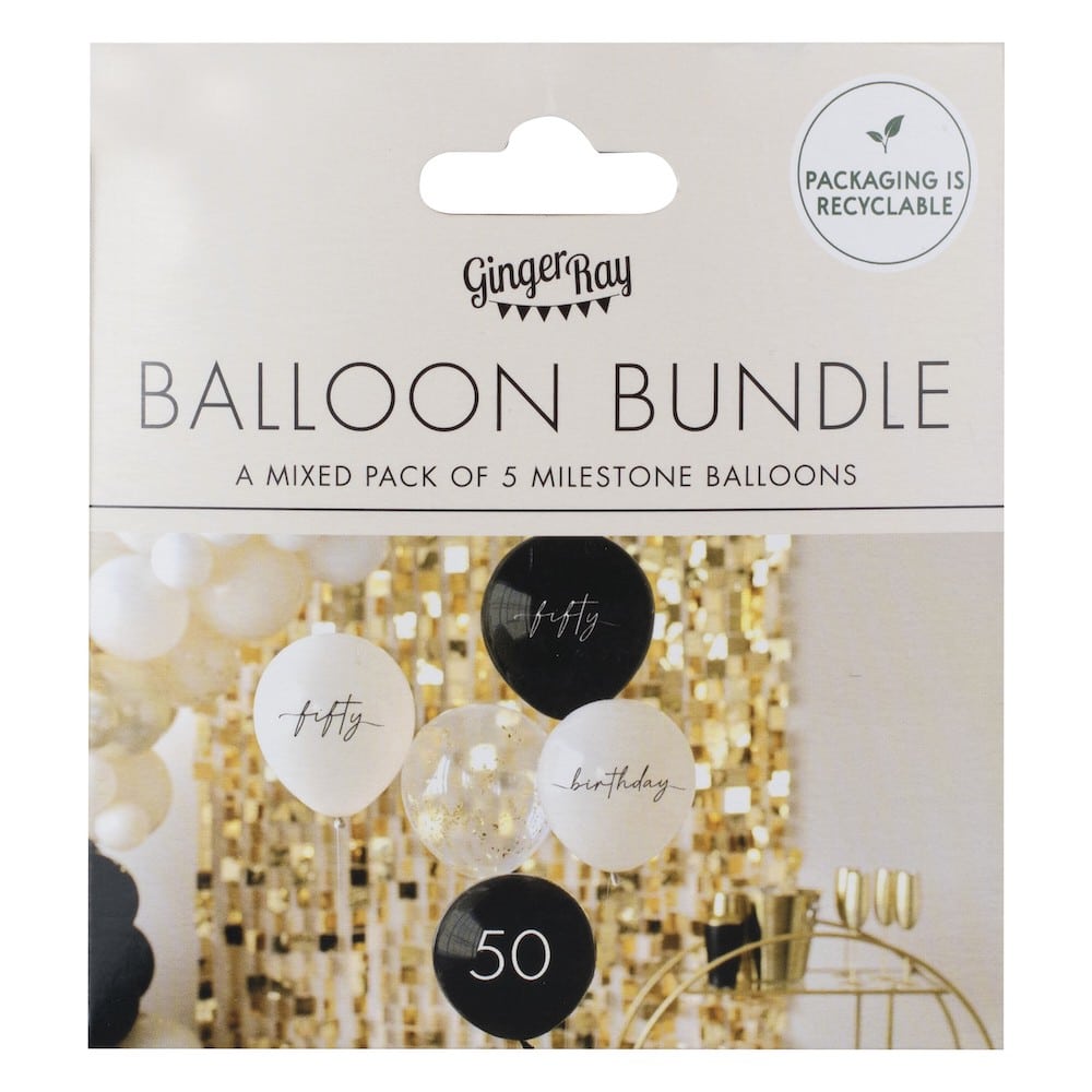 Bursdagsballonger 50 år
