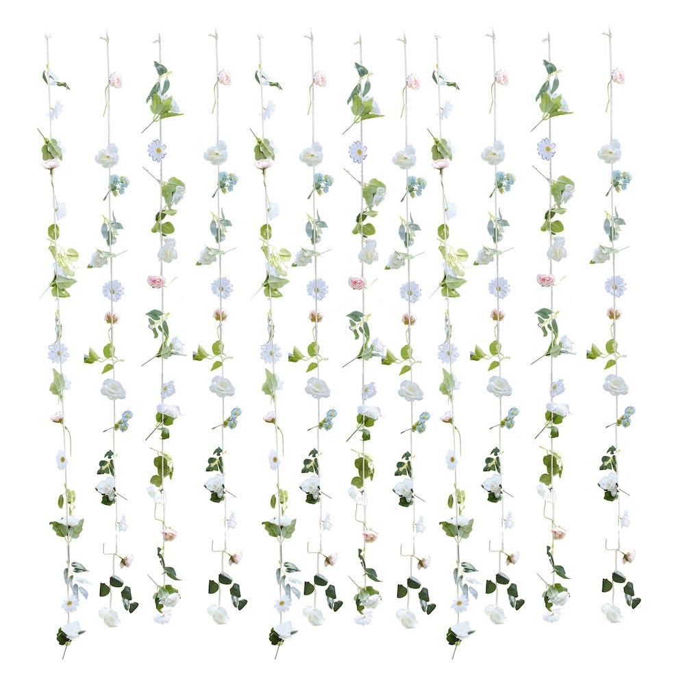 Hanging flower background