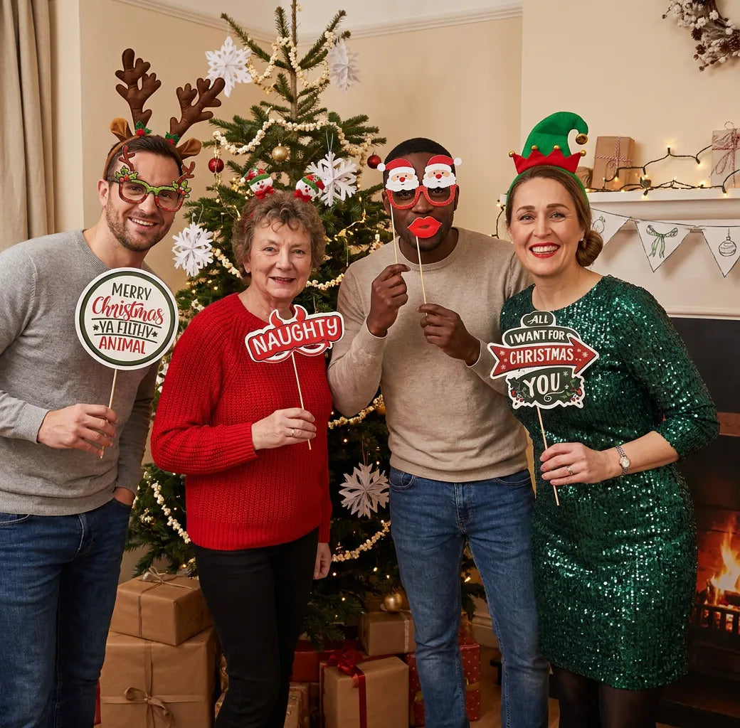 Julerekvisitter - Naughty/nice