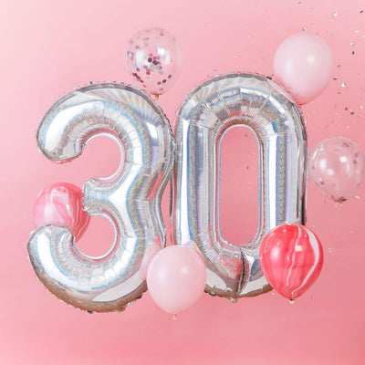 30-års bursdag ballongbunt