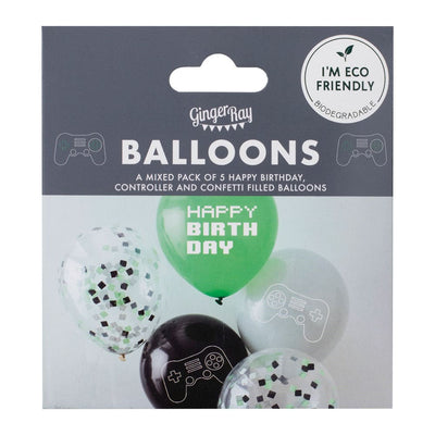 Gamer ballongpakke