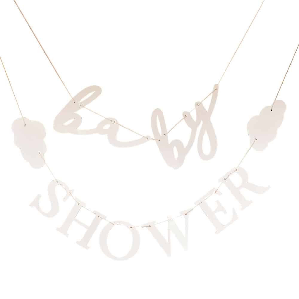 Baby shower banner