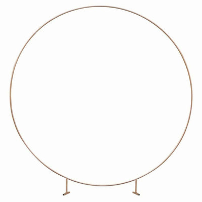 Round copper stand / wedding arch