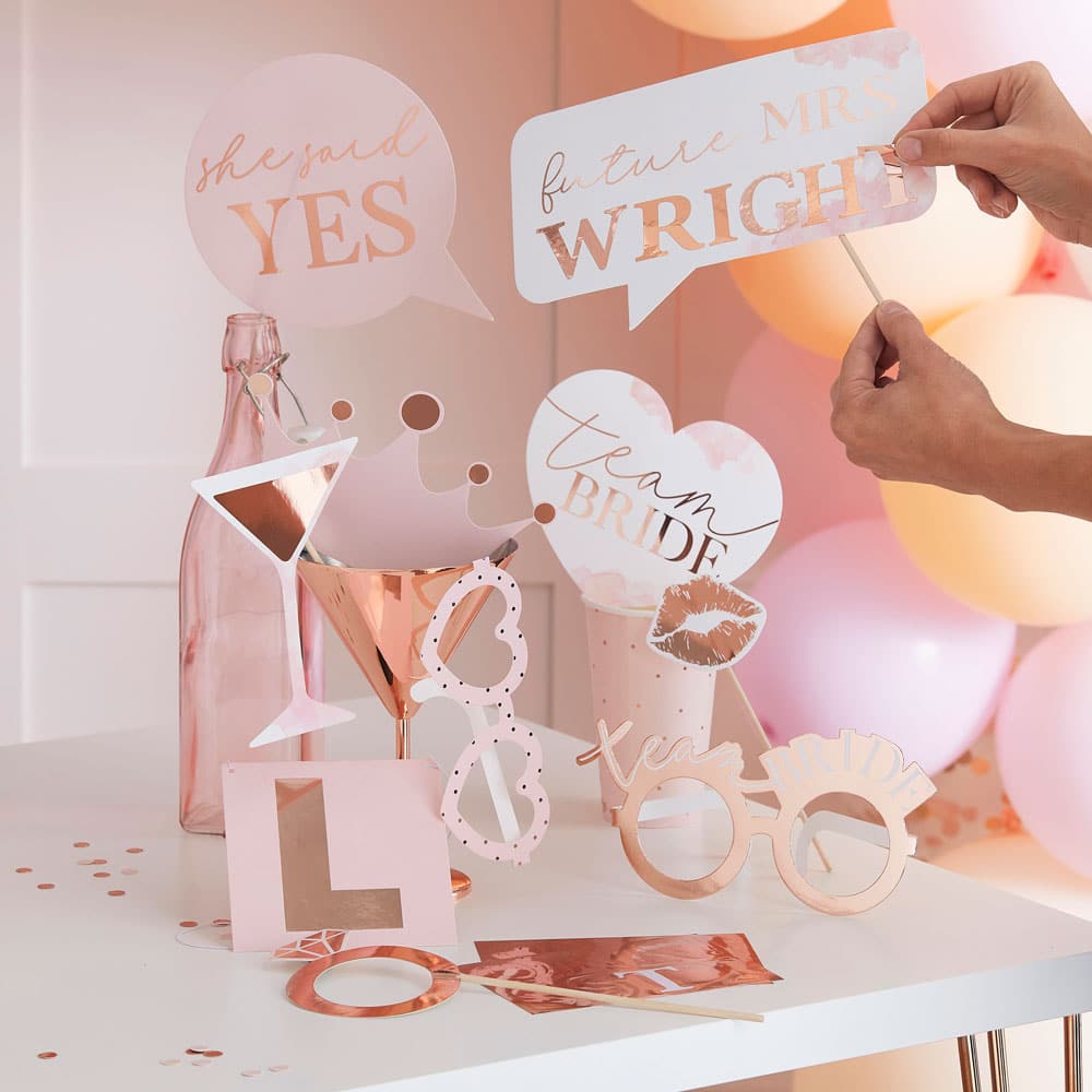 Bride to be / bridal shower personlig tilpassbare rekvisitter