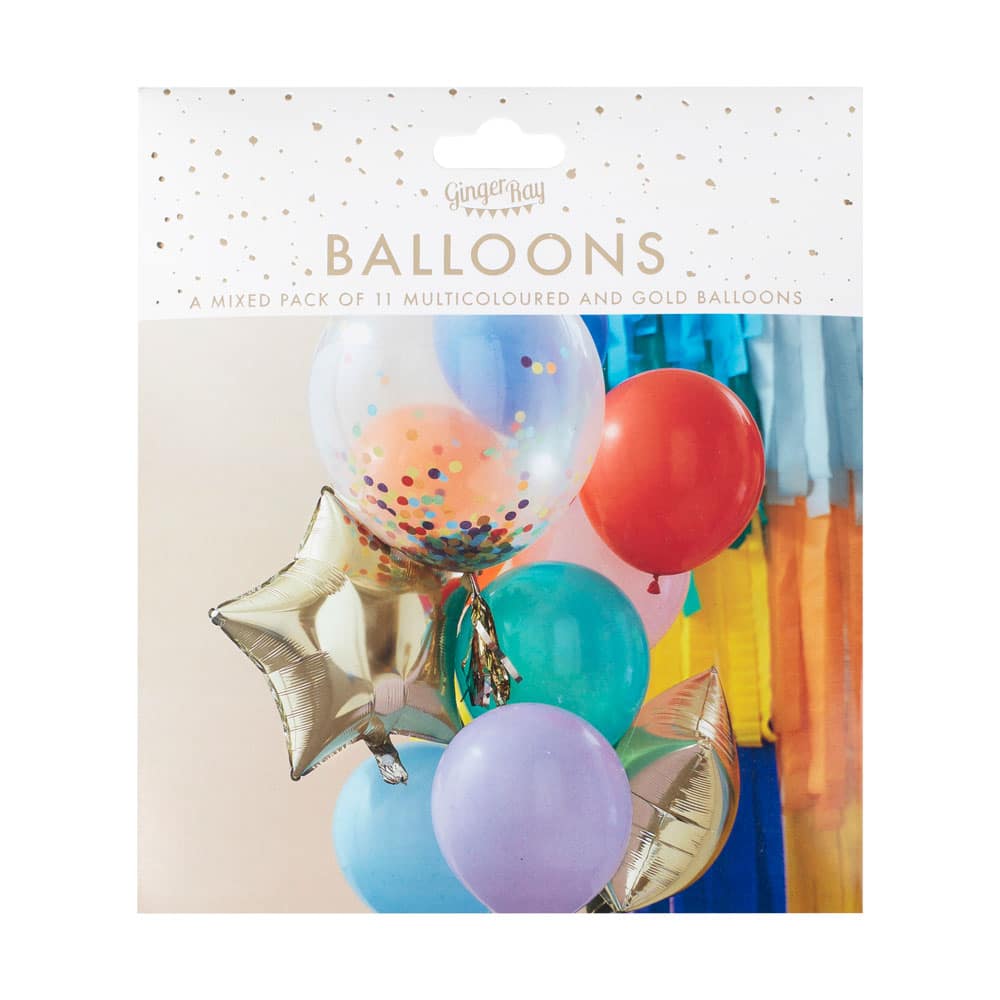 Pakke med 11 ballonger