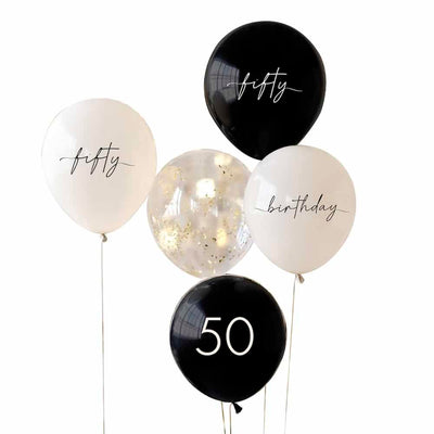 Bursdagsballonger 50 år
