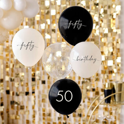 Bursdagsballonger 50 år